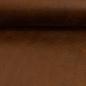 Preview: Kunstleder Suede cognac/ braun