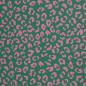 Preview: Kunstleder Leo dunkelmint rosa