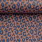 Preview: Kunstleder cherry picking brush & wild Leo klein rost / marine
