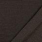 Preview: Jersey Lurex schwarz mit silbernen eingewebten Streifen