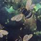 Preview: Bio Jersey Bienen schwarz grün Eigenproduktion von Frau Räuber und RaBüntze
