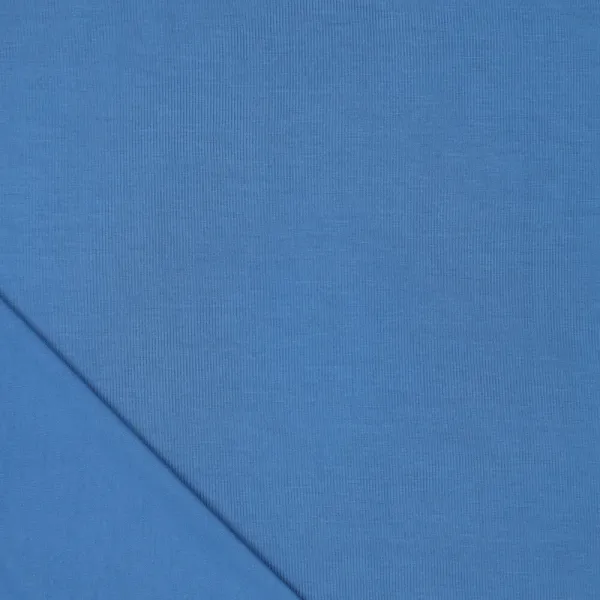 Preview: Bambusjersey uni royalblau