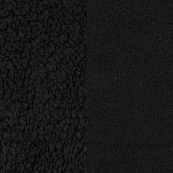 Doubleface Fleece "Tamme" schwarz