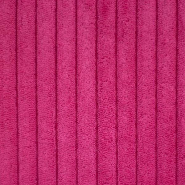 Polsterstoff / Strukturstoff Wanja Breitcord Optik pink