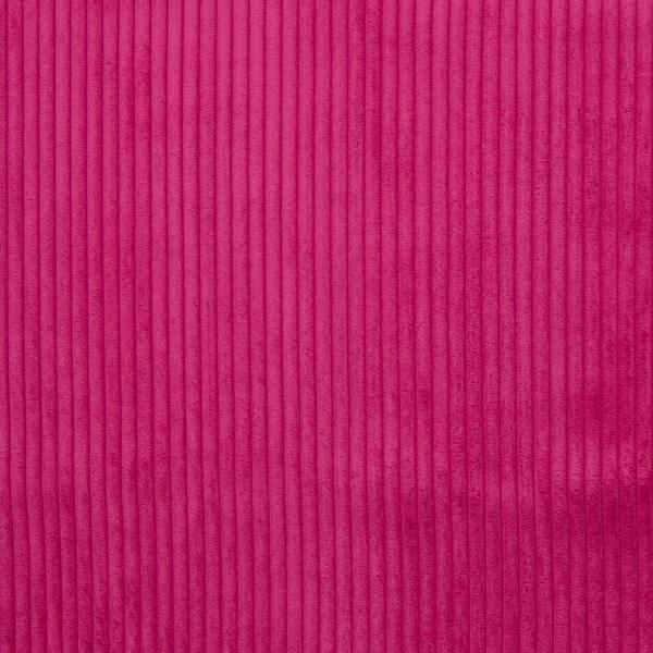 Preview: Polsterstoff / Strukturstoff Wanja Breitcord Optik neon pink