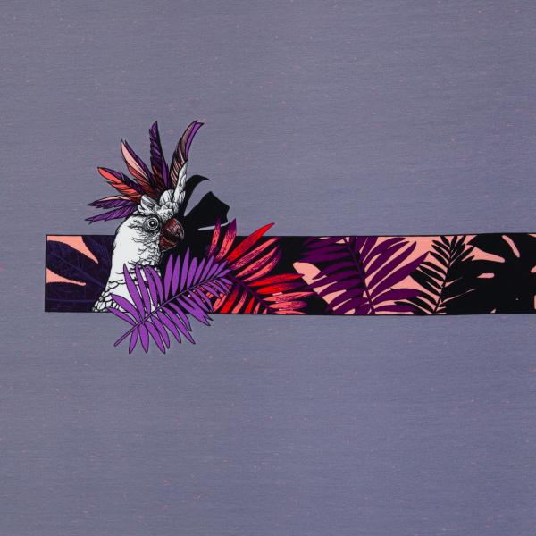 Preview: Jersey Panel Kakadu by Thorsten Berger ca 85cm hoch