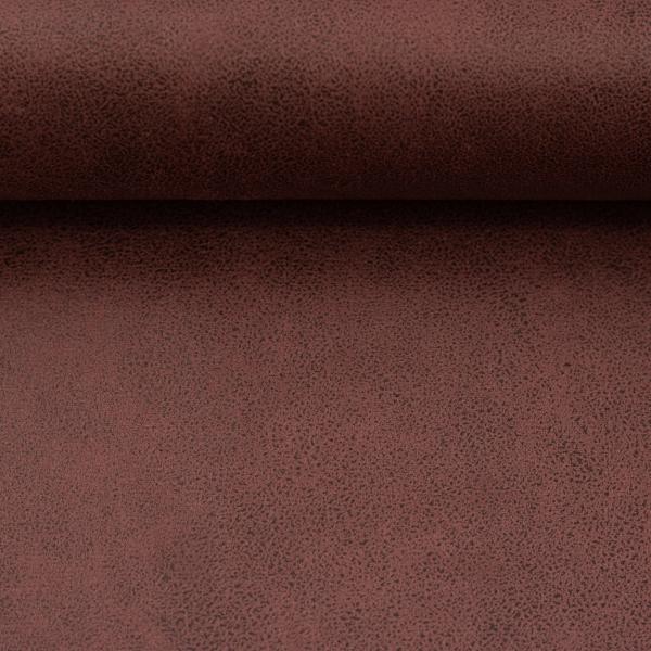 Kunstleder Suede altrosa