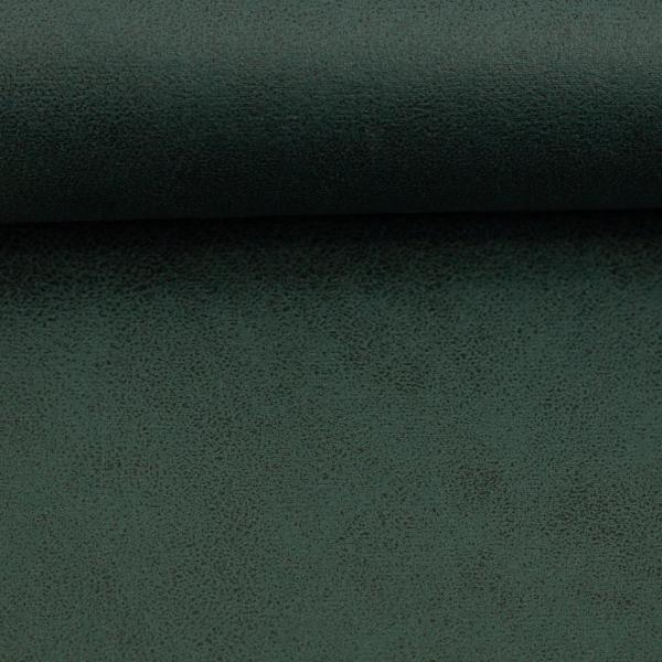 Kunstleder Suede smaragd