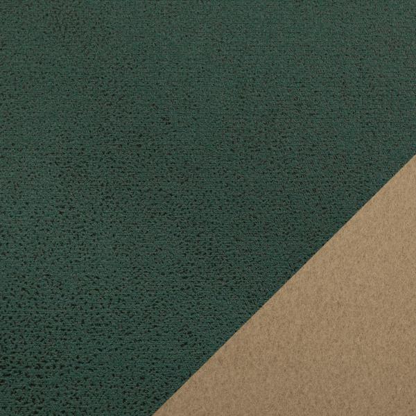 Kunstleder Suede smaragd