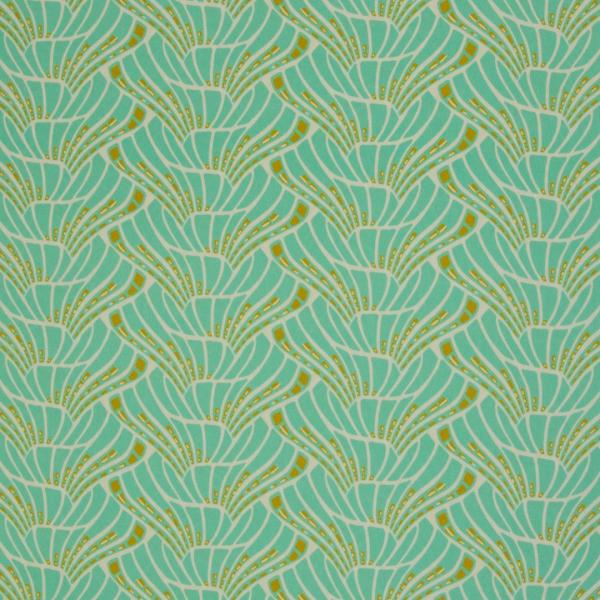 Viskose Vienna by bienvenido colorido mint mit senf