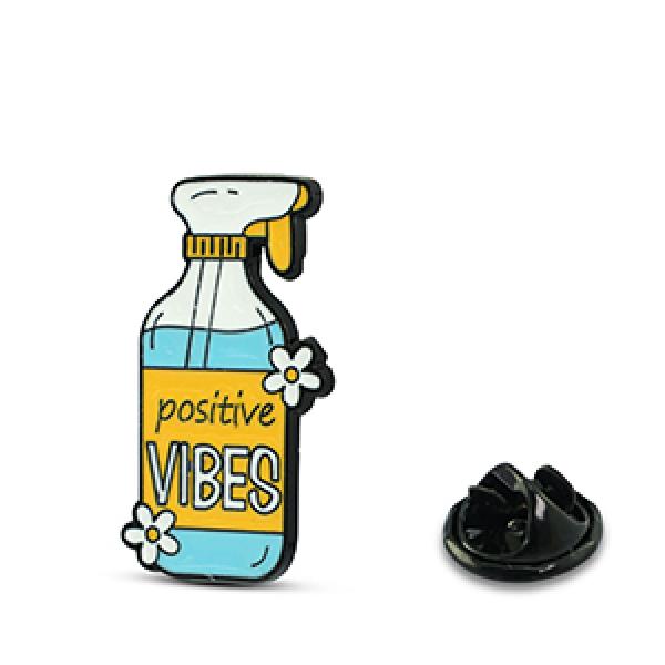 Pin / Anstecker " positive Vibes "
