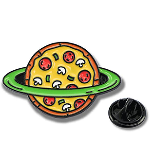 Pin / Anstecker " Pizza Orbit "