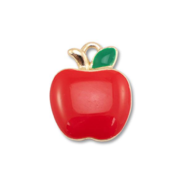 Anhänger Metall Apfel