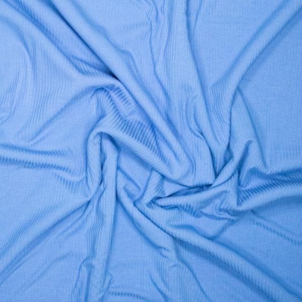 Bambusjersey RIPP uni blau