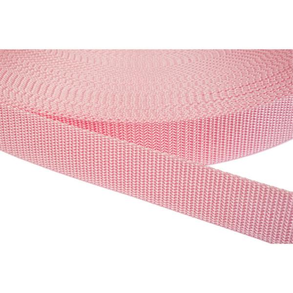 Gurtband 15 mm rosa