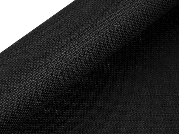 Stickgewebe Canavas schwarz 50cm breit / 54 Löcher