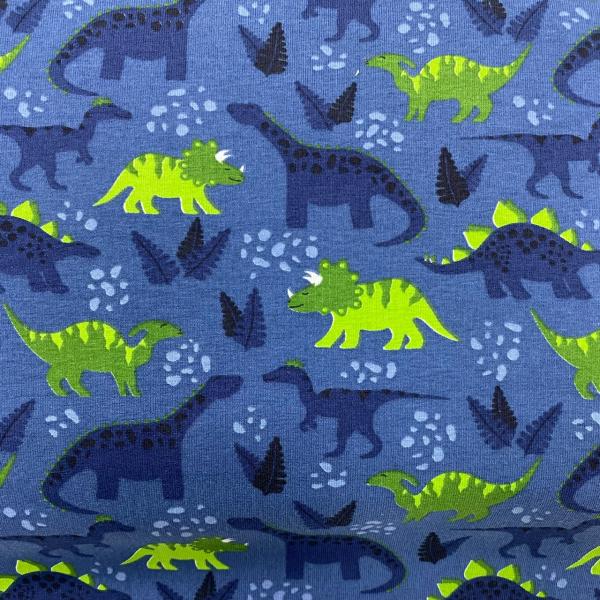 Jersey Dinosaurier auf blau