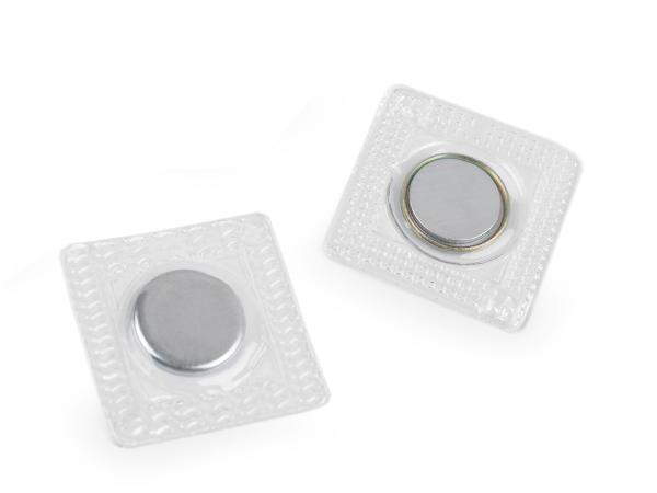 versteckter Verschluss magnetisch zum Annähen quadratisch 15mm