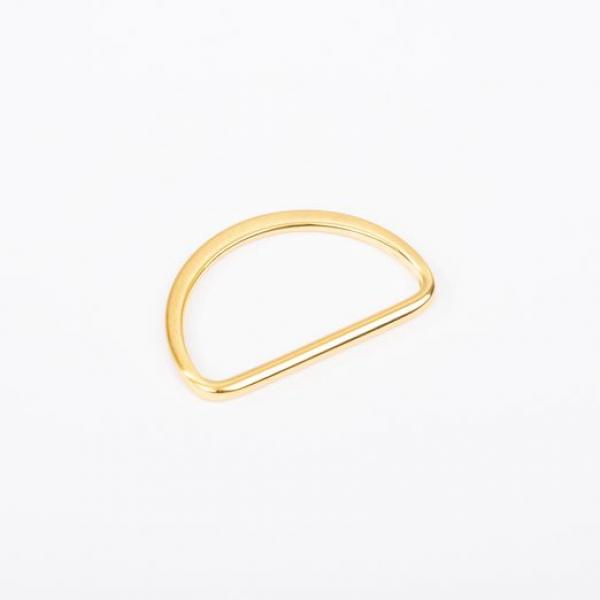 D-Ring 40 mm gold