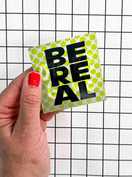Flippatch "be real / or be gone"
