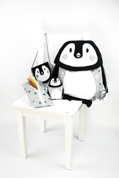 DIY Tierbeutelset Pinguin (nur Panel)