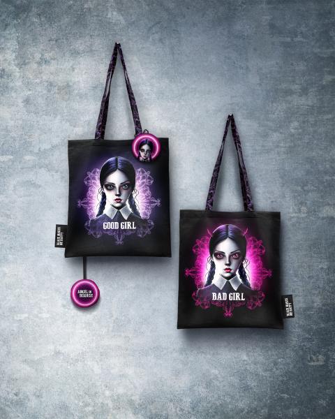 DIY Panel Halloween Bag Bad Girl by Thorsten Berger