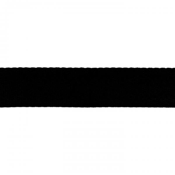 Gurtband 40 mm schwarz soft touch