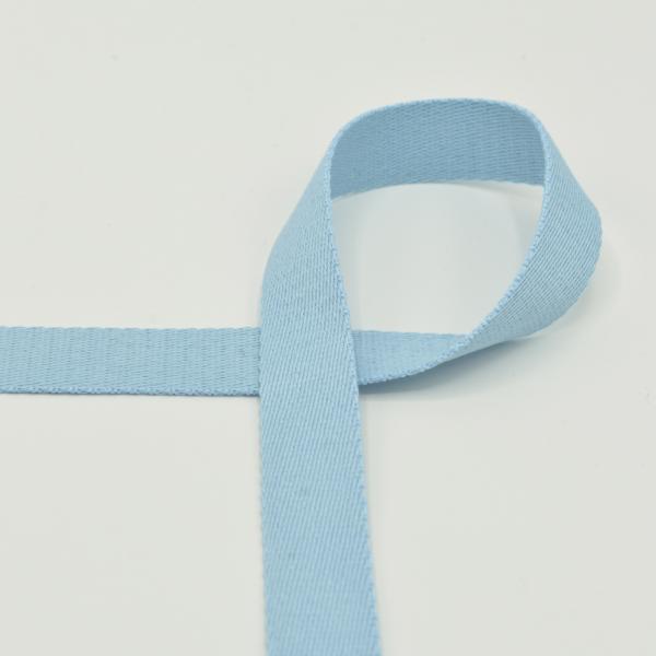 Gurtband 25 mm hellblau soft touch