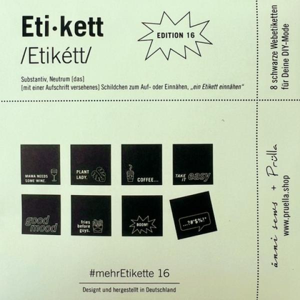 Preview: Webetiketten Set #mehretikette 16. Edition