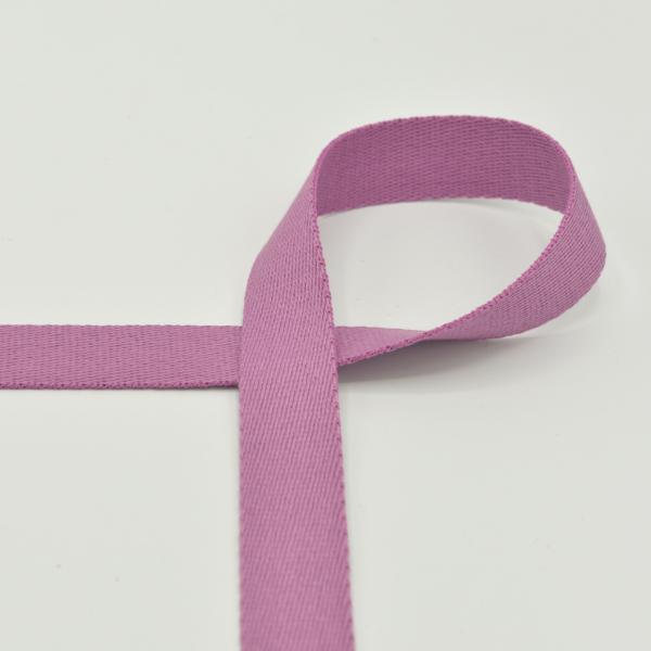 Gurtband 25 mm violet soft touch