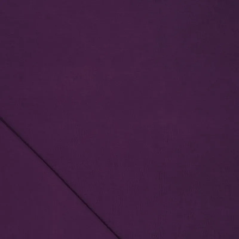 Bambusjersey uni purple
