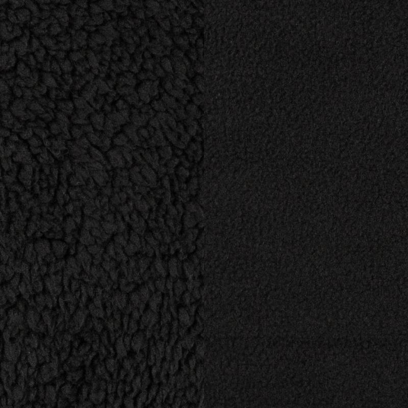 Doubleface Fleece "Tamme" schwarz