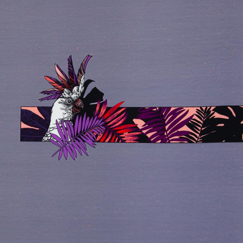 Jersey Panel Kakadu by Thorsten Berger ca 85cm hoch