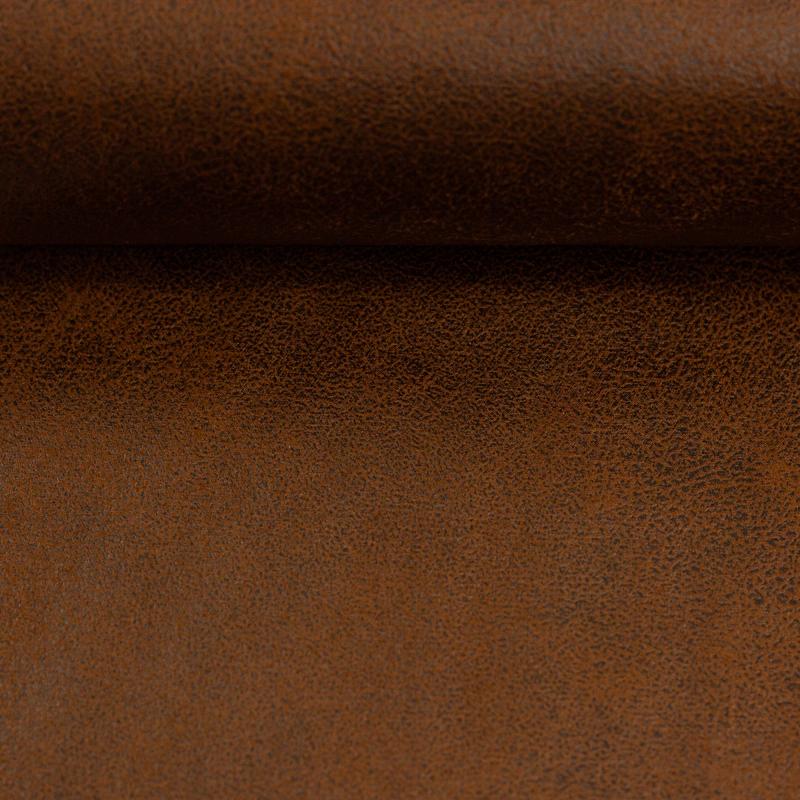 Kunstleder Suede cognac/ braun
