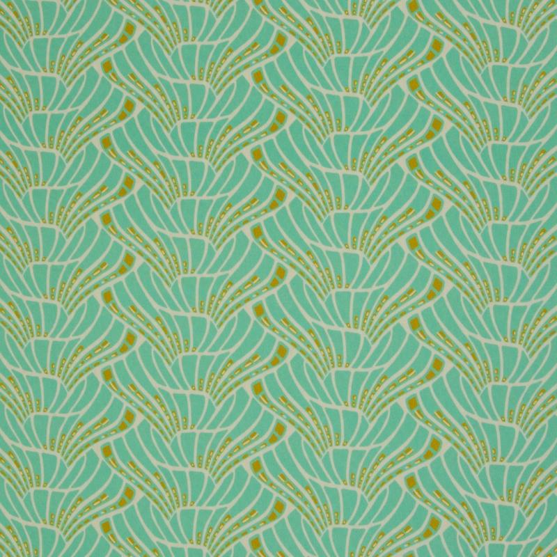 Viskose Vienna by bienvenido colorido mint mit senf