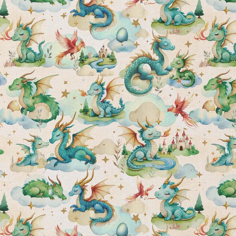 Popeline / Webware Drachen