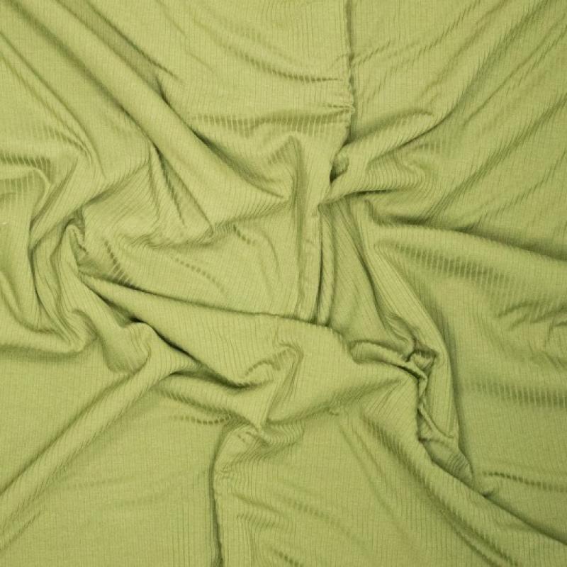Bambusjersey RIPP uni khaki