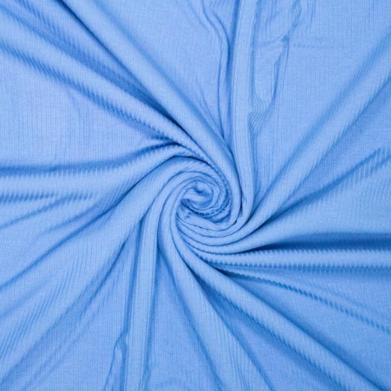 Bambusjersey RIPP uni blau