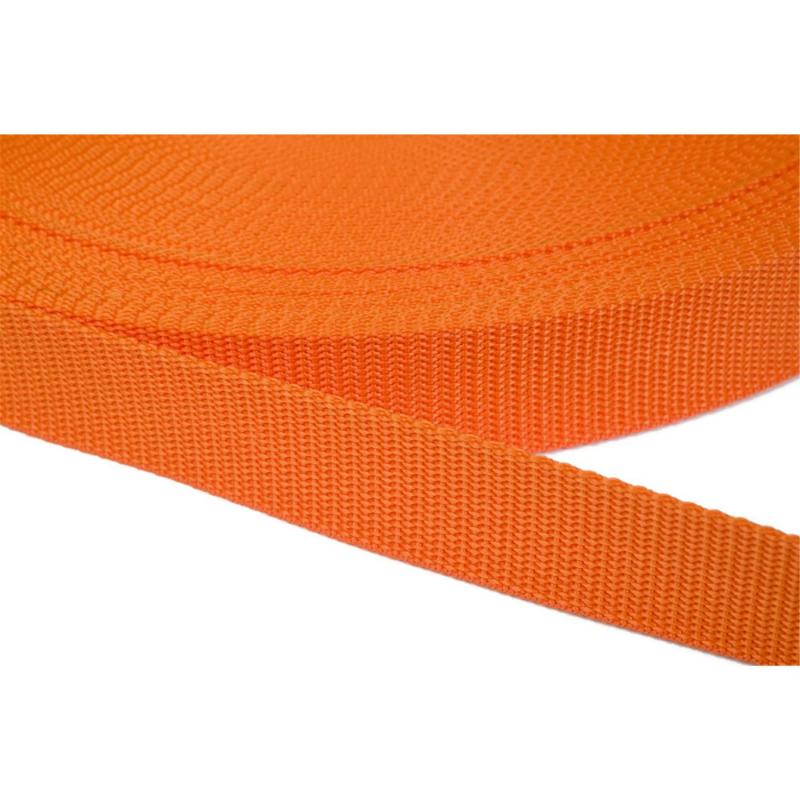 Gurtband 15 mm orange