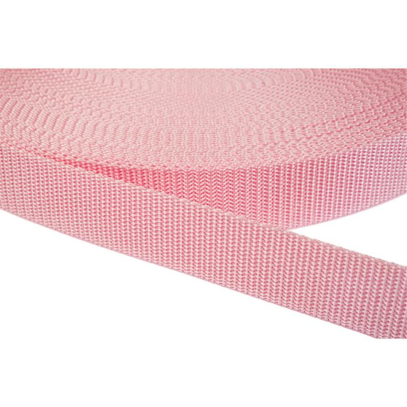 Gurtband 15 mm rosa