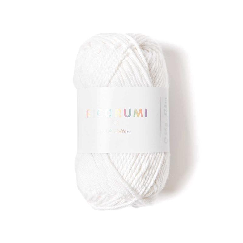 Ricorumi dk 25g 001 weiß