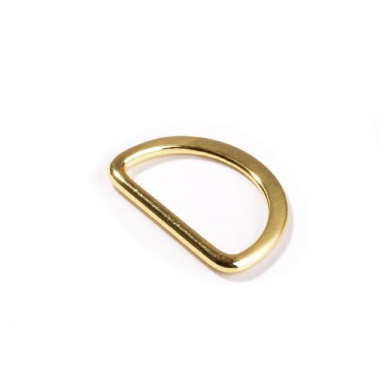 D-Ring 25 mm gold