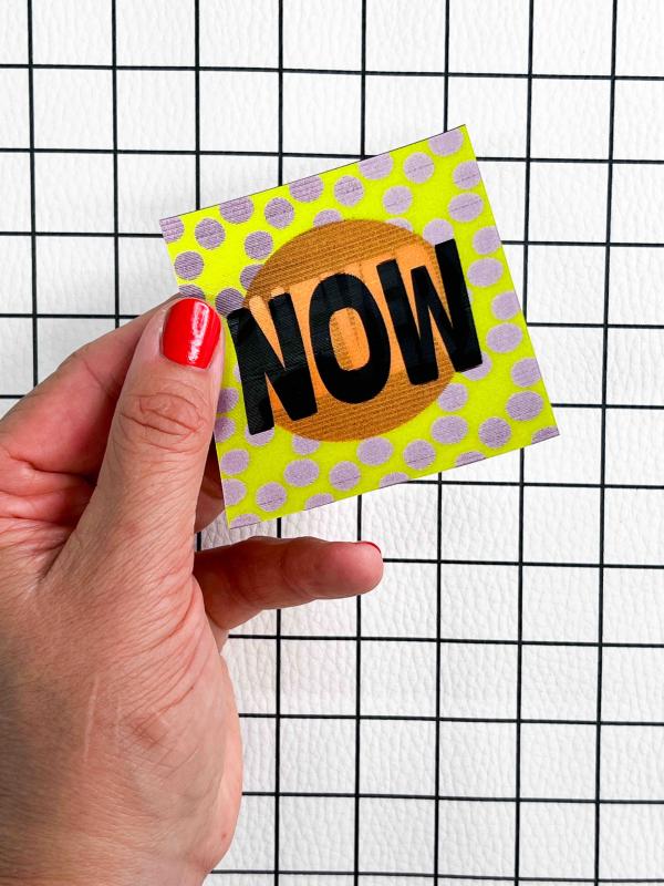 Flippatch "never / now"