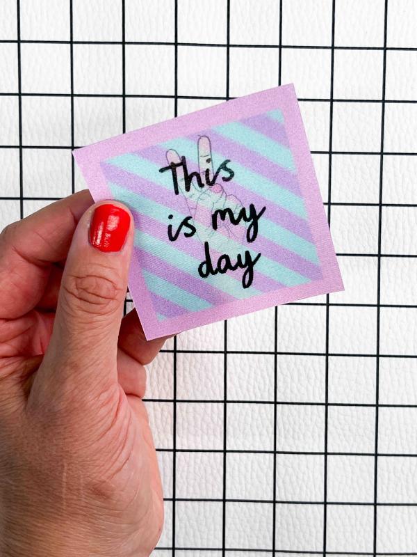 Flippatch "this is my day"