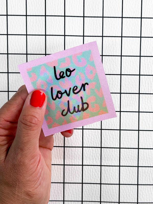 Flippatch "leo lover club"