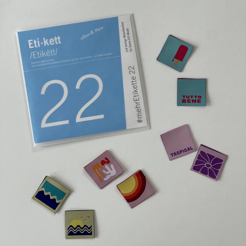Webetiketten Set #mehretikette 22. Edition