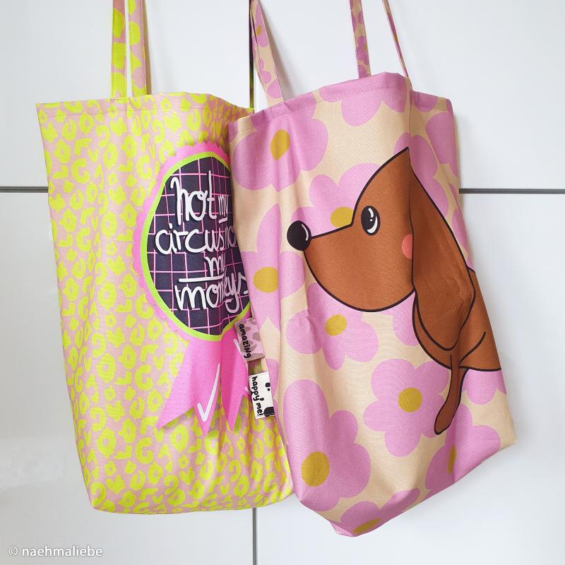 DIY Panel Cherry Picking Bag Dackel / Circus