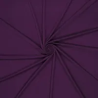 Bambusjersey uni purple