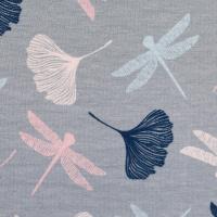 Jersey Libellen auf grau