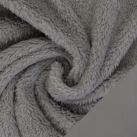 Doubleface Fleece "Tamme" hellgrau